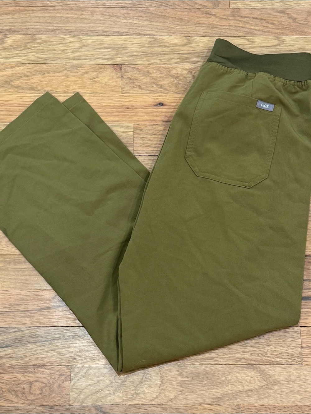 Figs Yola Scrub Pants Martini Green M - Picture 2 of 8